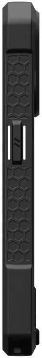 Urban Armor Gear UAG Monarch Pro su MagSafe iPhone 15 Pro - dark dėklas telefonui mėlynos spalvos