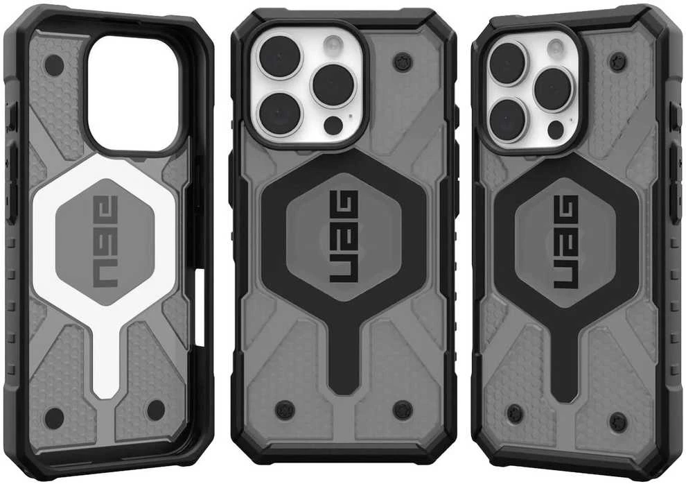Urban Armor Gear UAG Pathfinder dėklas telefonui skaidrus Magsafe Apple iPhone 16 Pro - Translucent