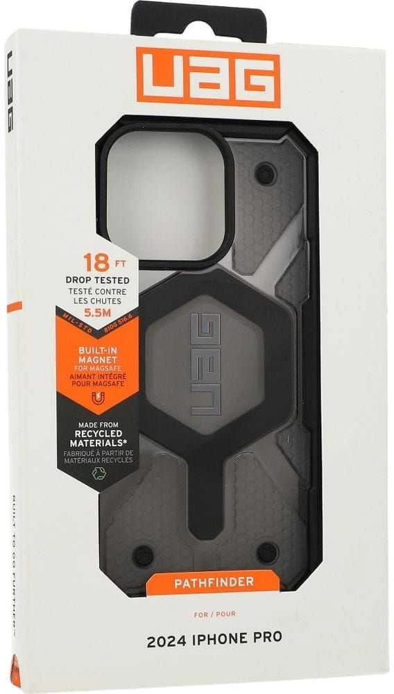 Urban Armor Gear UAG Pathfinder dėklas telefonui skaidrus Magsafe Apple iPhone 16 Pro - Translucent