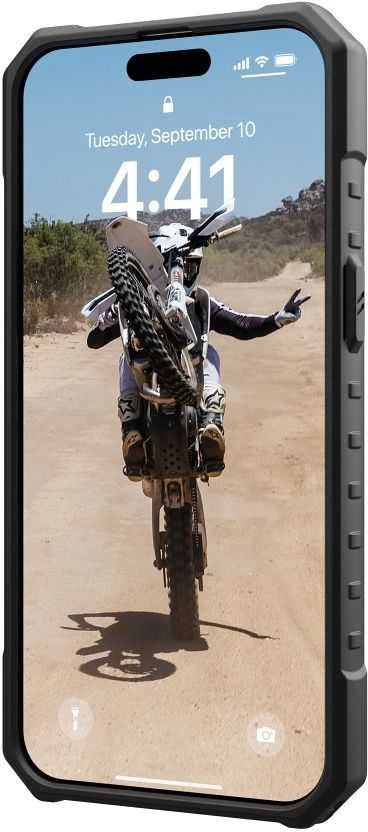 Urban Armor Gear UAG Pathfinder MagSafe dėklas iPhone 15 Pro Max - žalias