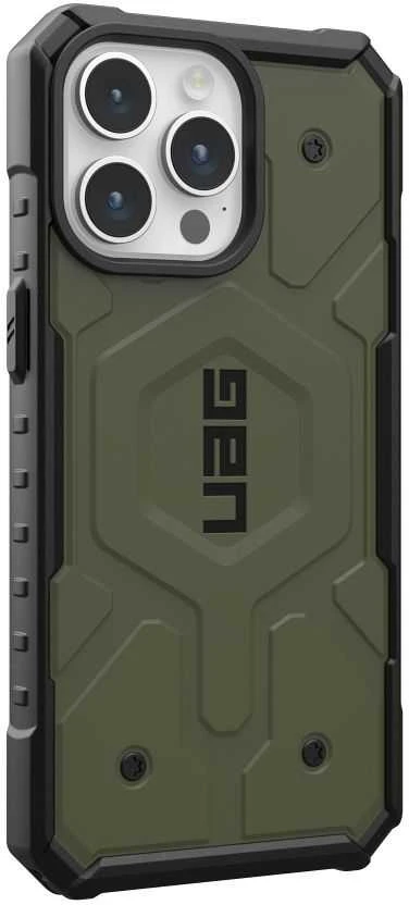 Urban Armor Gear UAG Pathfinder MagSafe dėklas iPhone 15 Pro Max - žalias