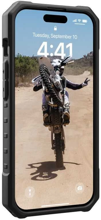 Urban Armor Gear UAG Pathfinder MagSafe Apple iPhone 15 Pro - dėklas telefonui rudos spalvos