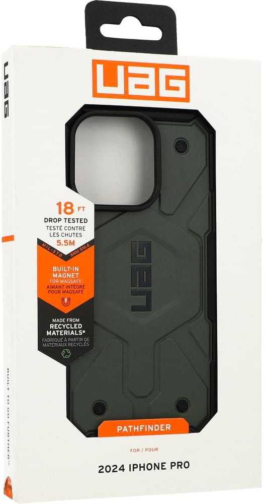 Urban Armor Gear UAG Pathfinder Magsafe Apple iPhone 16 Pro - dėklas telefonui žalios spalvos