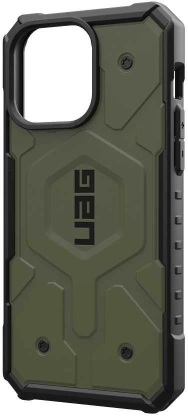 Urban Armor Gear UAG Pathfinder MagSafe dėklas iPhone 15 Pro Max - žalias
