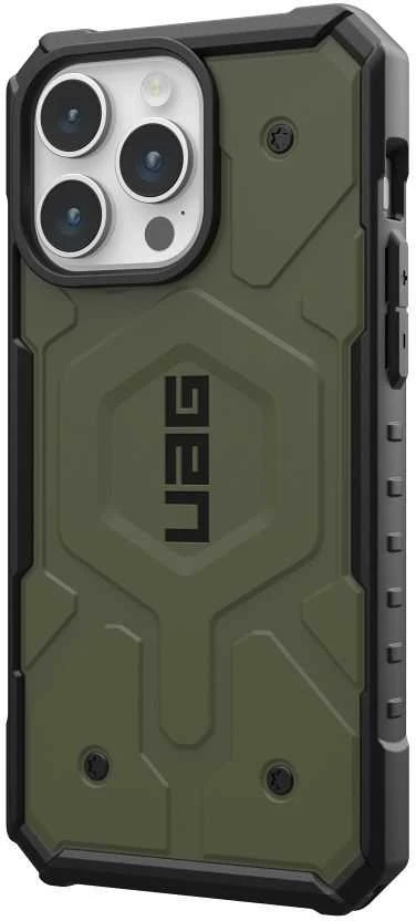 Urban Armor Gear UAG Pathfinder MagSafe dėklas iPhone 15 Pro Max - žalias