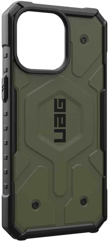 Urban Armor Gear UAG Pathfinder MagSafe dėklas iPhone 15 Pro Max - žalias