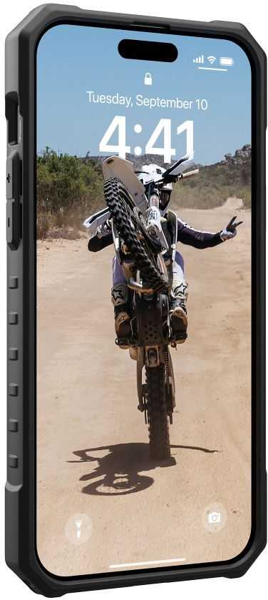 Urban Armor Gear UAG Pathfinder MagSafe dėklas iPhone 15 Plus - juodas