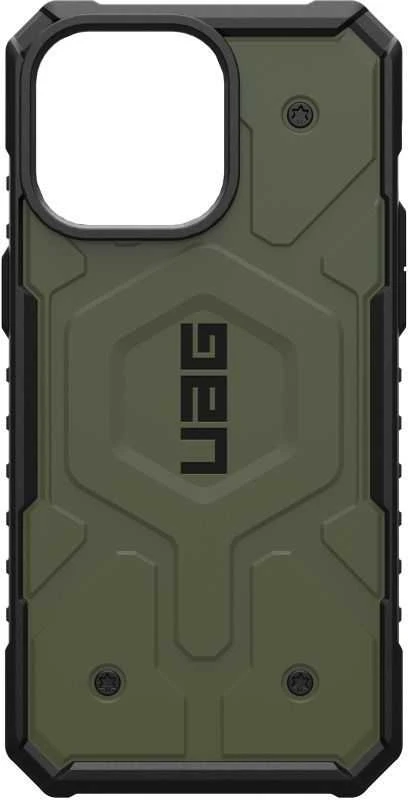 Urban Armor Gear UAG Pathfinder MagSafe dėklas iPhone 15 Pro Max - žalias
