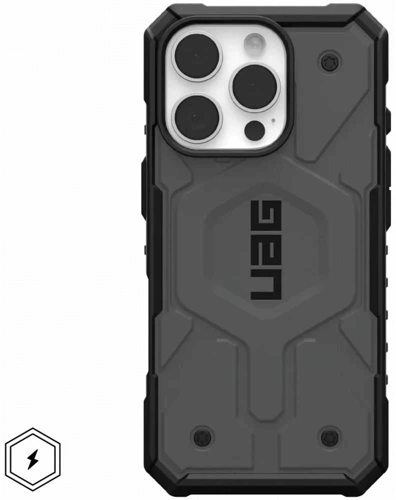 Urban Armor Gear Pathfinder mobiliojo telefono dėklas 16 cm (6.3″) Sidabras