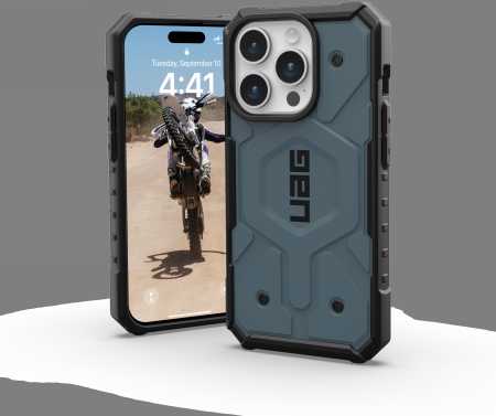 Urban Armor Gear UAG Pathfinder MagSafe Apple iPhone 15 Pro - dėklas telefonui mėlynos spalvos