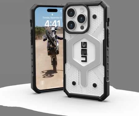 Urban Armor Gear UAG Pathfinder MagSafe Apple iPhone 15 Pro - dėklas telefonui skaidrus