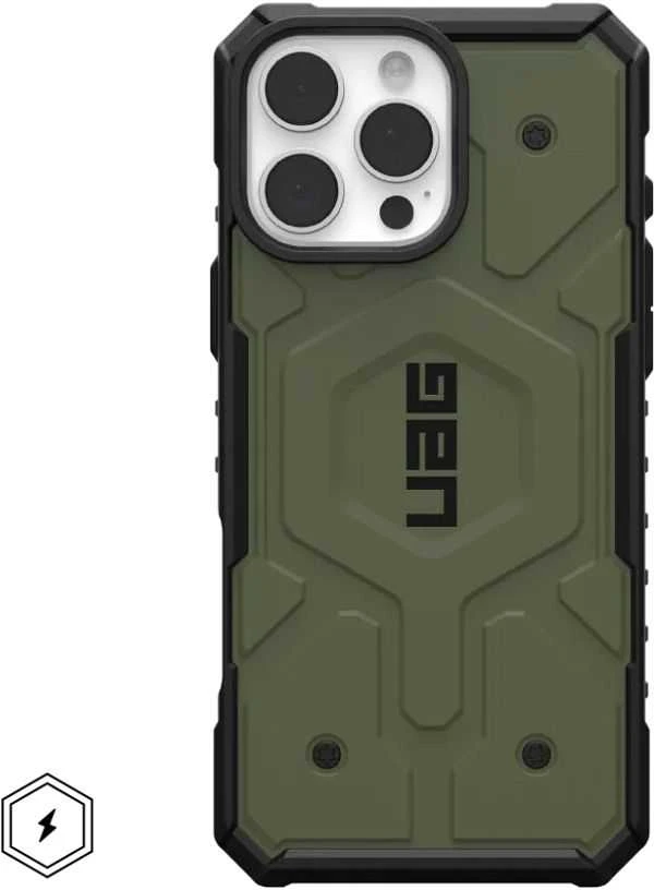Urban Armor Gear UAG Pathfinder Magsafe Apple iPhone 16 Pro Max - dėklas telefonui žalios spalvos