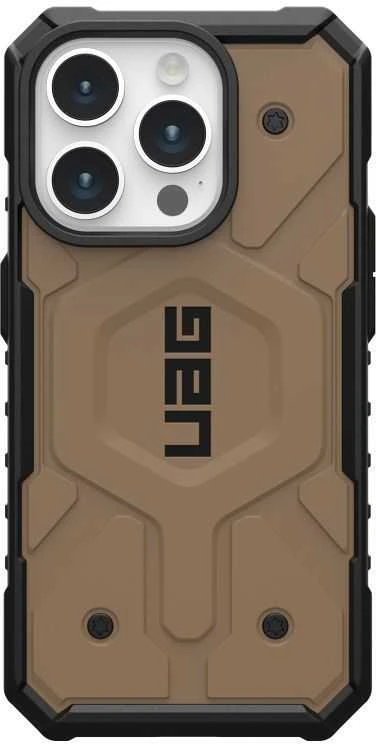 Urban Armor Gear UAG Pathfinder MagSafe Apple iPhone 15 Pro - dėklas telefonui rudos spalvos