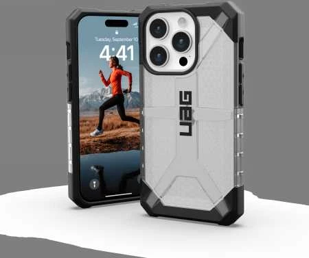 Urban Armor Gear UAG Plasma dėklas iPhone 15 Pro - skaidrus