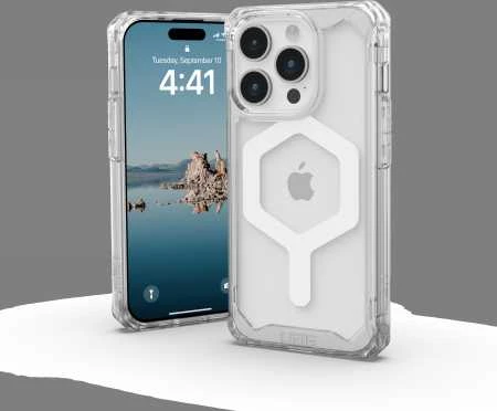 Urban Armor Gear UAG Plyo MagSafe Apple iPhone 15 Pro - dėklas telefonui skaidrus and baltas