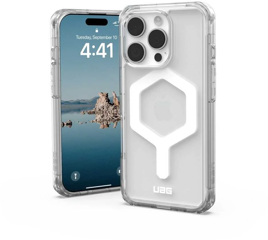 Urban Armor Gear UAG Plyo Magsafe Apple iPhone 16 Pro - dėklas telefonui baltos spalvos