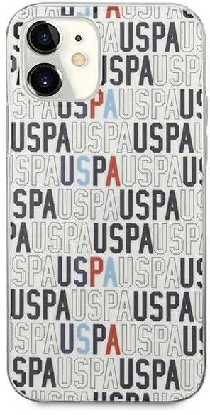 Us Polo Assn US Polo USHCP12SPCUSPA6 Apple iPhone 12 mini 5,4" telefono dėklas baltos spalvos Logo Mania Collection