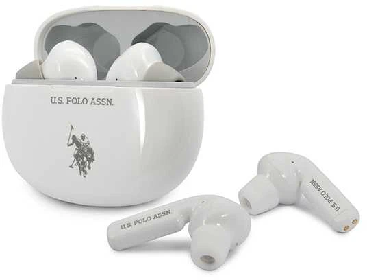 Us Polo Assn „US Polo USTWS1WH TWS Bluetooth“ ausinės – baltos