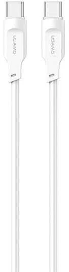 USAMS automobilinis įkroviklis 2xUSB+1xUSB-C 125W Fast Charge transparent mėlynas CC158CC02 (US-CC158)