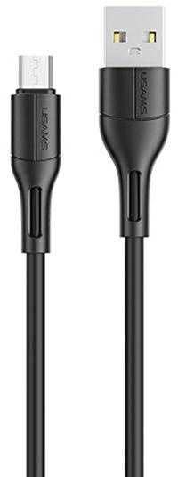 USAMS U68 microUSB 2A Fast Charge 1m juodos spalvos SJ502USB01 (US-SJ502)
