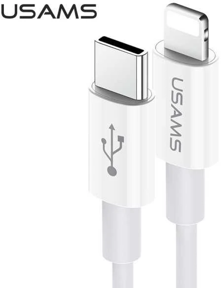 USAMS kabelis USB-C į Lightning 20W 1.2m PD Fast Charging Lithe Series violetinė SJ566USB03 (US-SJ566)