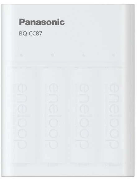 Panasonic „Smartplus“ USB + 4 x AA „Eneloop“ 2000 mAh baterijos