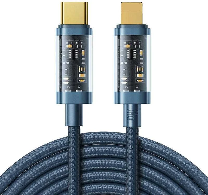 USB-C laidas, skirtas Lightning Joyroom S-CL020A12 20W 1.2m (mėlynas)