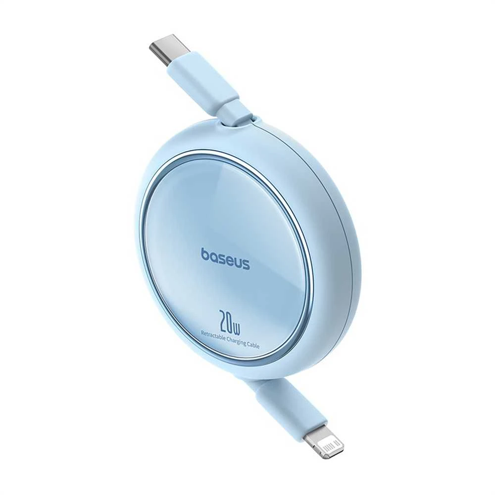 USB kabelis Baseus Free2Pull USB-C iki iP 20W 1m (mėlynas)