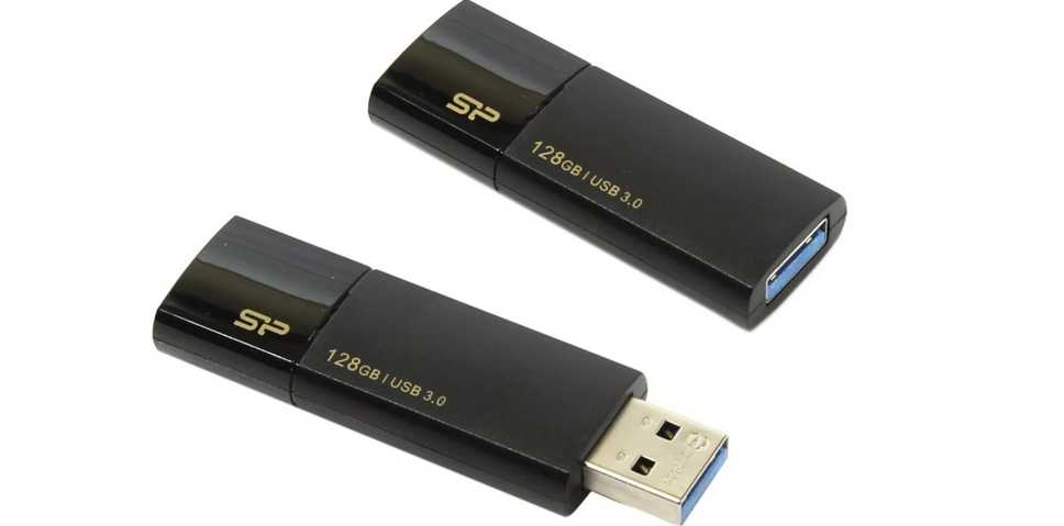 SILICON POWER COMPUTER & COMMUNICAT SILICON POWER atmintis USB Blaze B05 128GB USB 3.2 Juodas