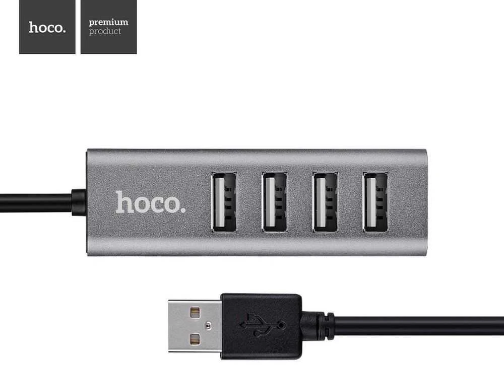 USB šakotuvas Hoco HB1 su 4 USB jungtimis