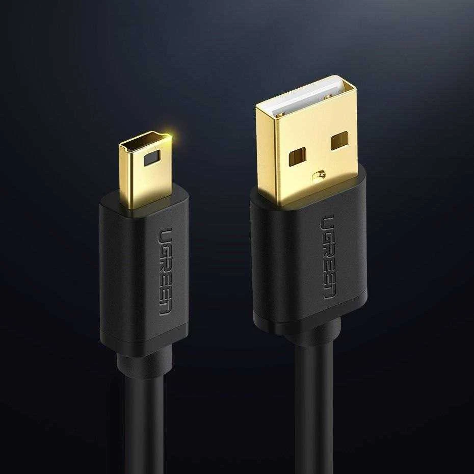 UGREEN USB – mini USB kabelis US132 3m