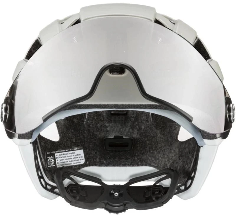 Šalmas Uvex finale visor sand-baltas matt-56-61CM