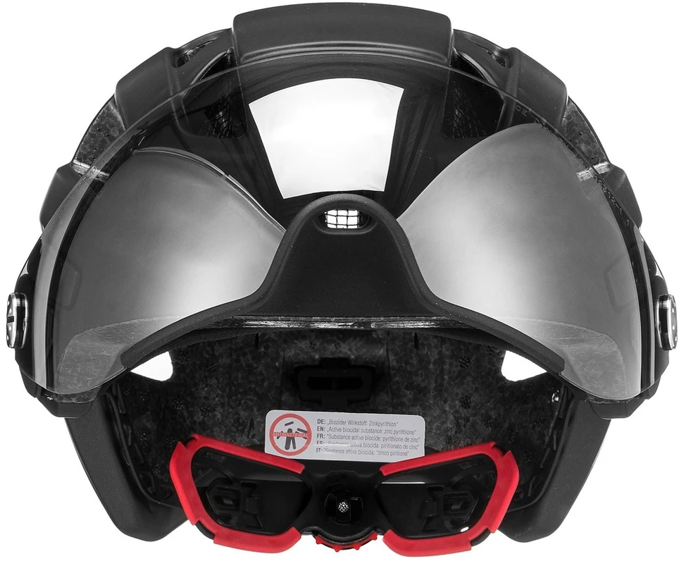 Šalmas Uvex finale visor juodas matt-56-61CM