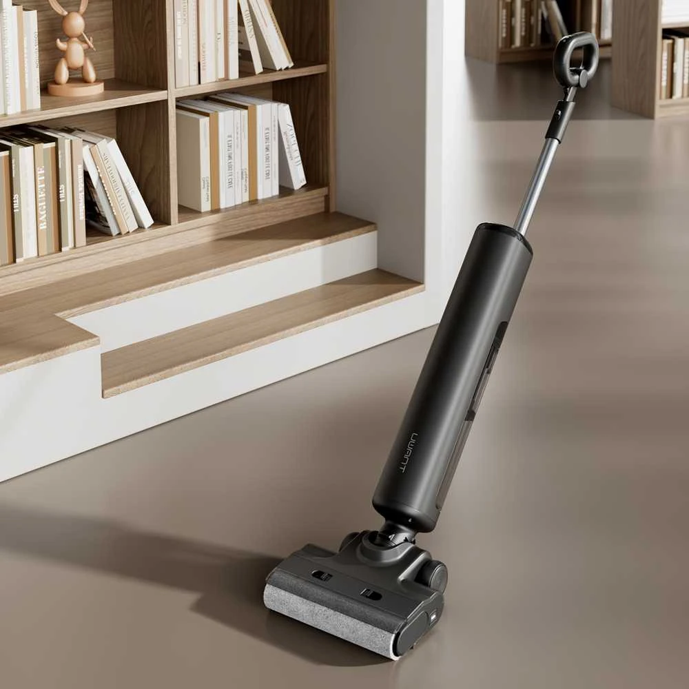 UWANT D600 vertikalus dulkių siurblys su šlapio ir sauso valymo funkcija - juodas