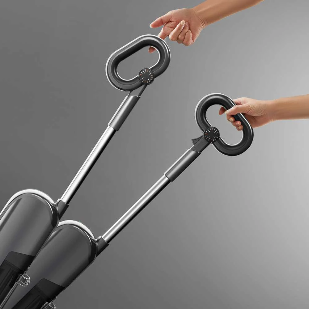 UWANT D700 Vertikalus dulkių siurblys su šluostymo funkcija ir įkrovimo stotele, pilkos spalvos