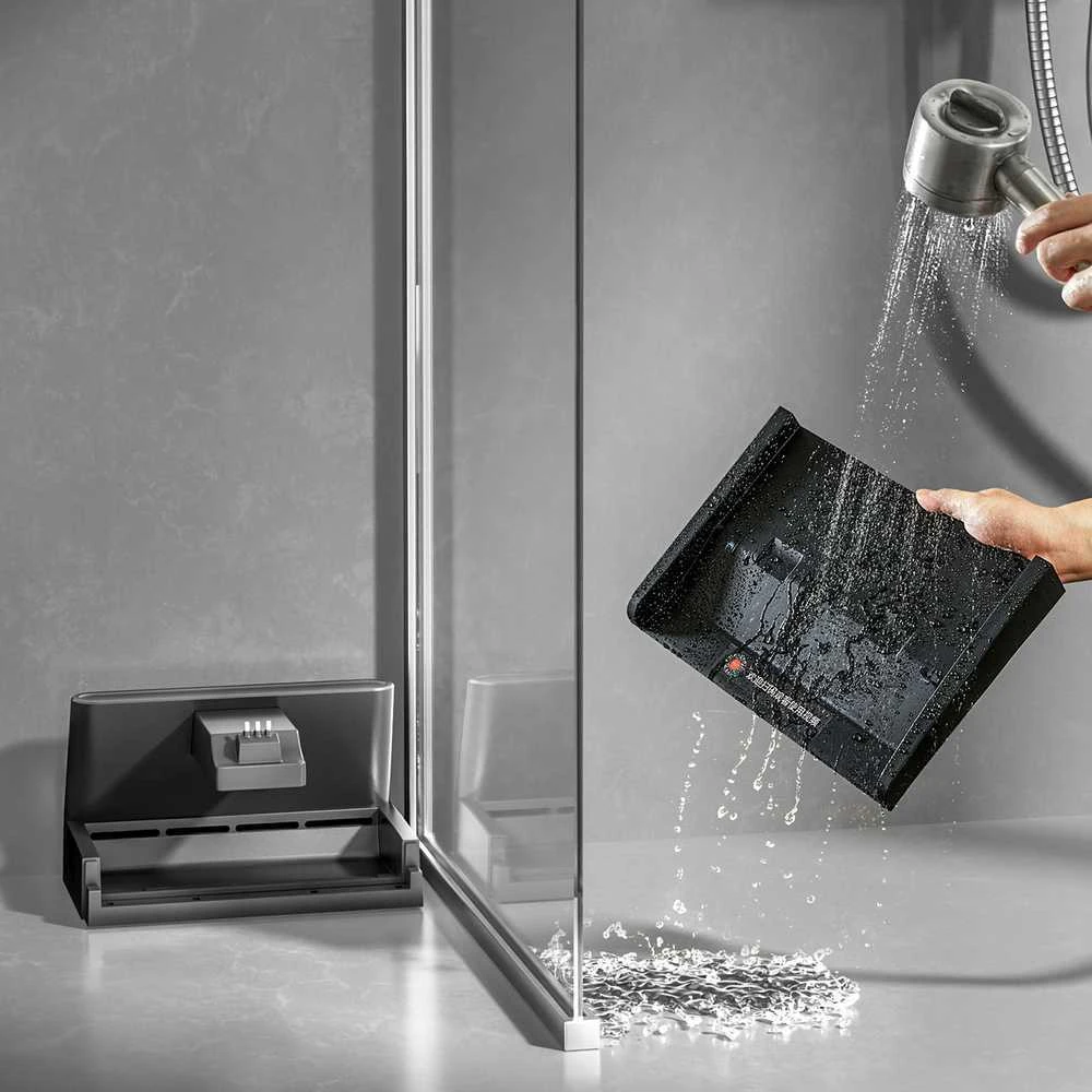 UWANT D700 Vertikalus dulkių siurblys su šluostymo funkcija ir įkrovimo stotele, pilkos spalvos