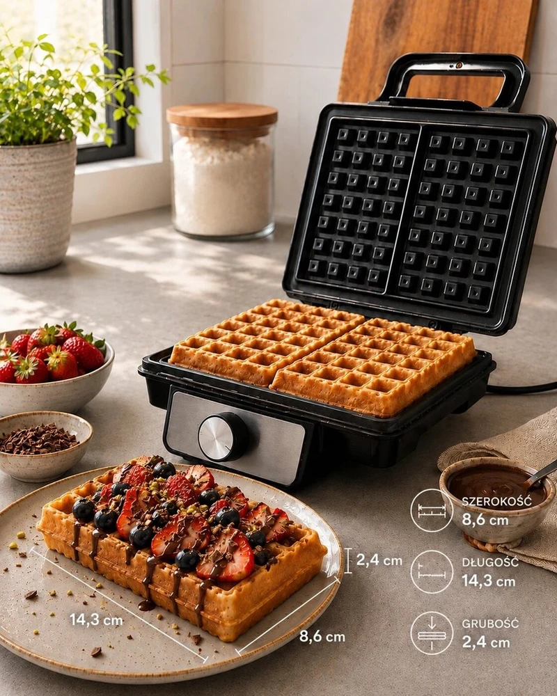 Vaflinė CONCEPT VF3060 1400W 2.4 cm