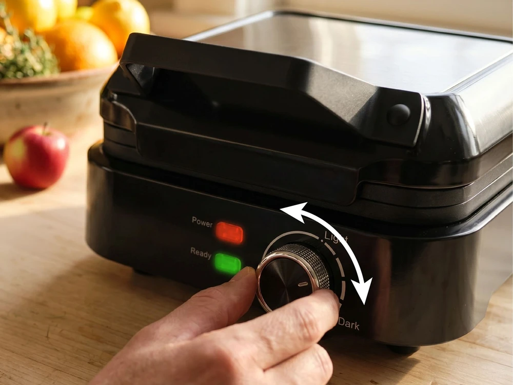 Vaflinė ELDOM WA900 WAFFLE IRON 1200W Juodas