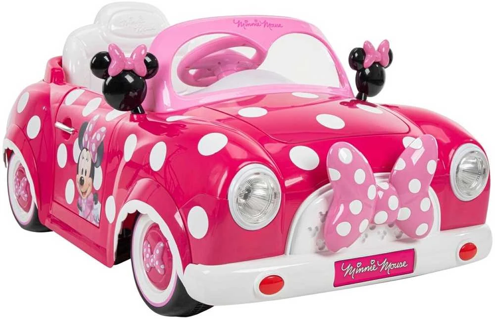Vaikiškas elektrinis važiuojamasis žaisliukas Minnie Mouse 6V Huffy 17315W