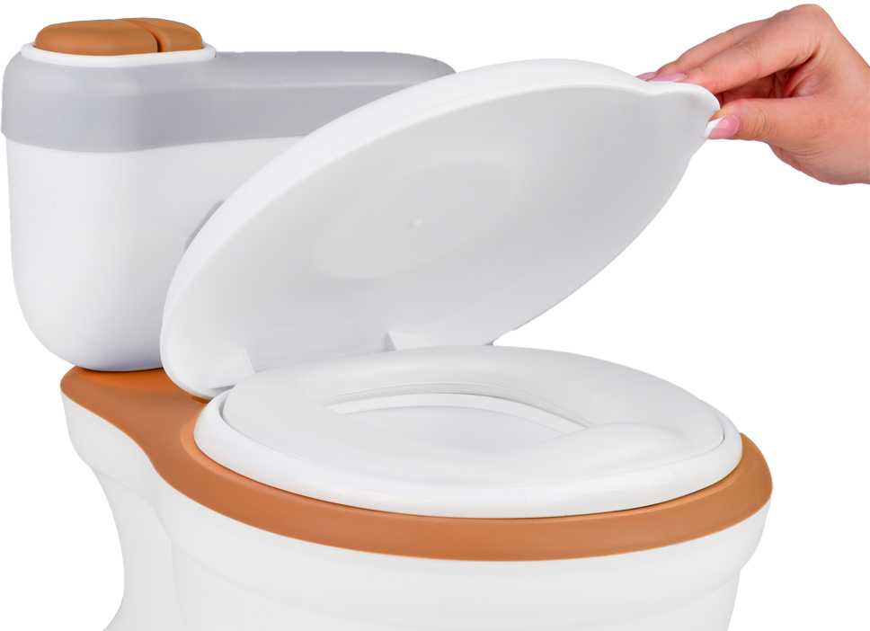Jokomisiada Children's potty - singing toilet with tissue storage ZA5210