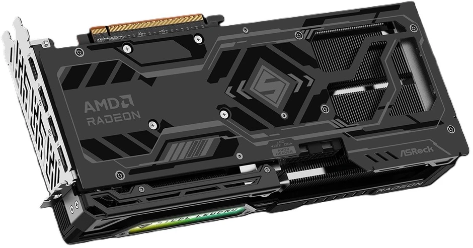 ASRock RX9070GRE Steel Legend Dark 12GB OC vaizdo plokštė