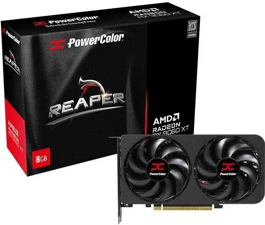 Vaizdo plokštė PowerColor Radeon RX 9060 XT Reaper 8GB OC