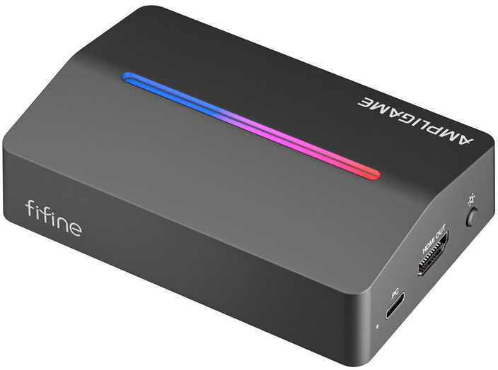 „Fifine Technology FIFINE AmpliGame V3 HD“ vaizdo įrašymo plokštė