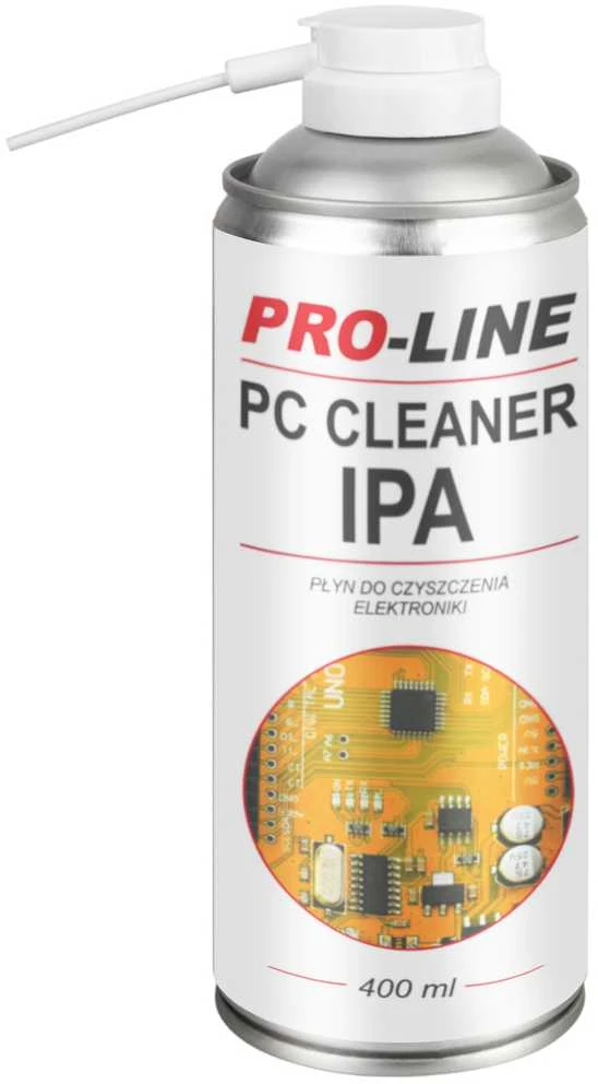 Valiklis PC CLEANER IPA elektronikos valymo skystis PRO-LINE purškiamas 400ml