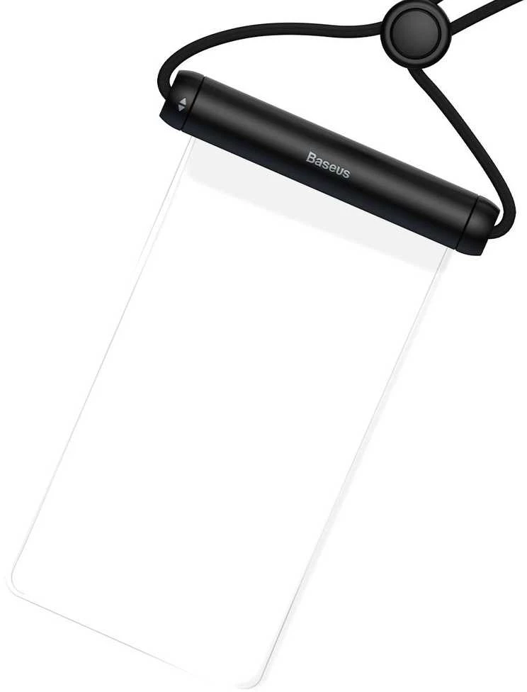 Baseus Cylinder Slide-cover vandeniui atsparus išmaniojo telefono dėklas - juodas