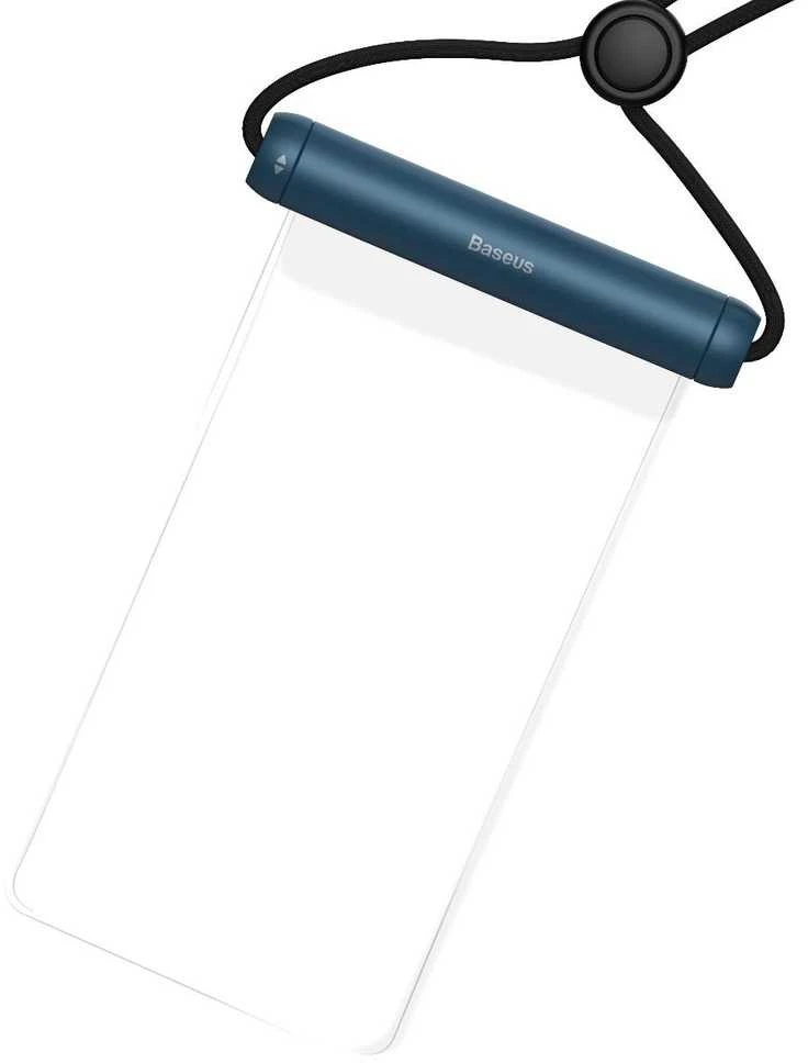Baseus Cylinder Slide-cover vandeniui atsparus išmaniojo telefono dėklas - mėlynas