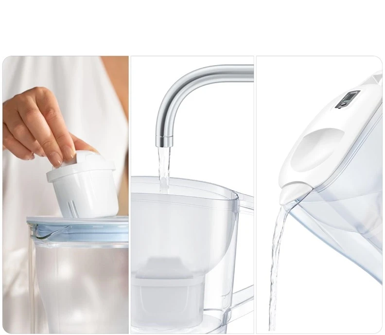 Vandens filtravimo indas Brita ALUNA, 2.4 l, balta