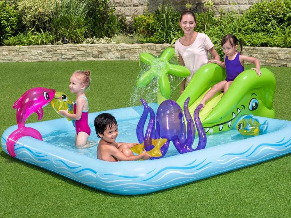 BESTWAY baseinas Fantastiškas akvariumas 239cm x 206cm x 86cm, 53052B