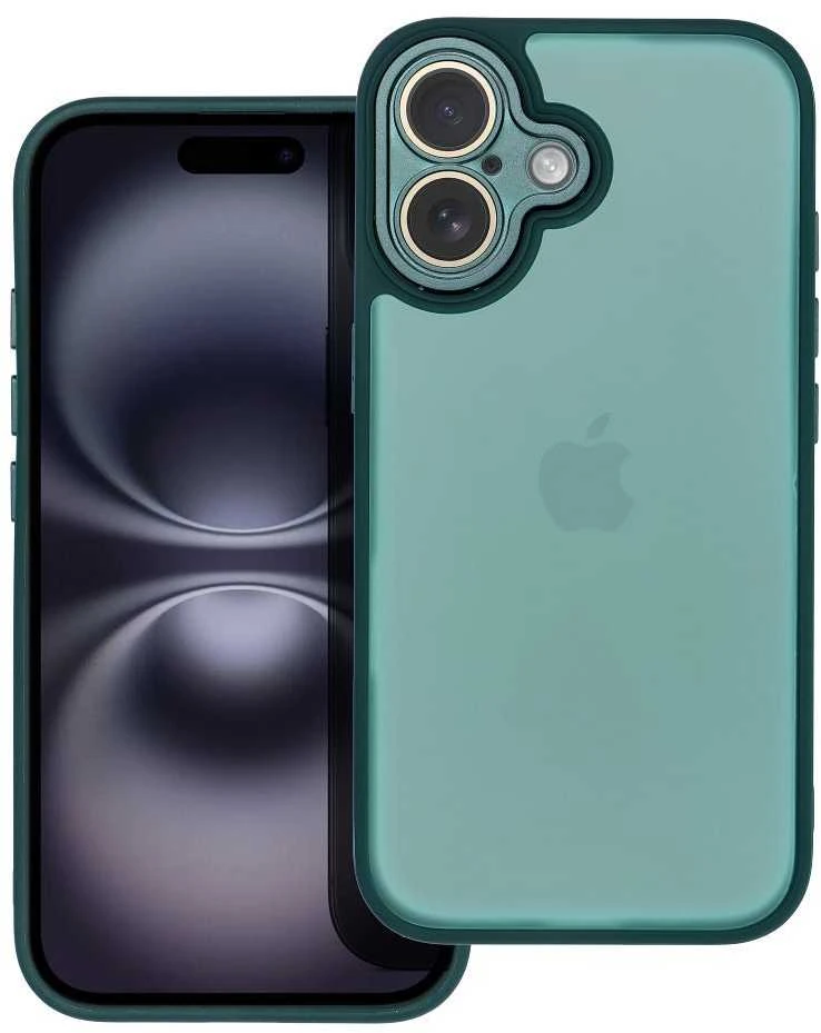 Oem dėklas, skirtas iPhone 16, Variete tamsiai žalias