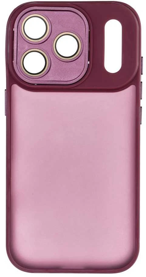 Dėklas Oem Case for iPhone 17 Pro / 18 Pro (low camera edge) Variete violetinė